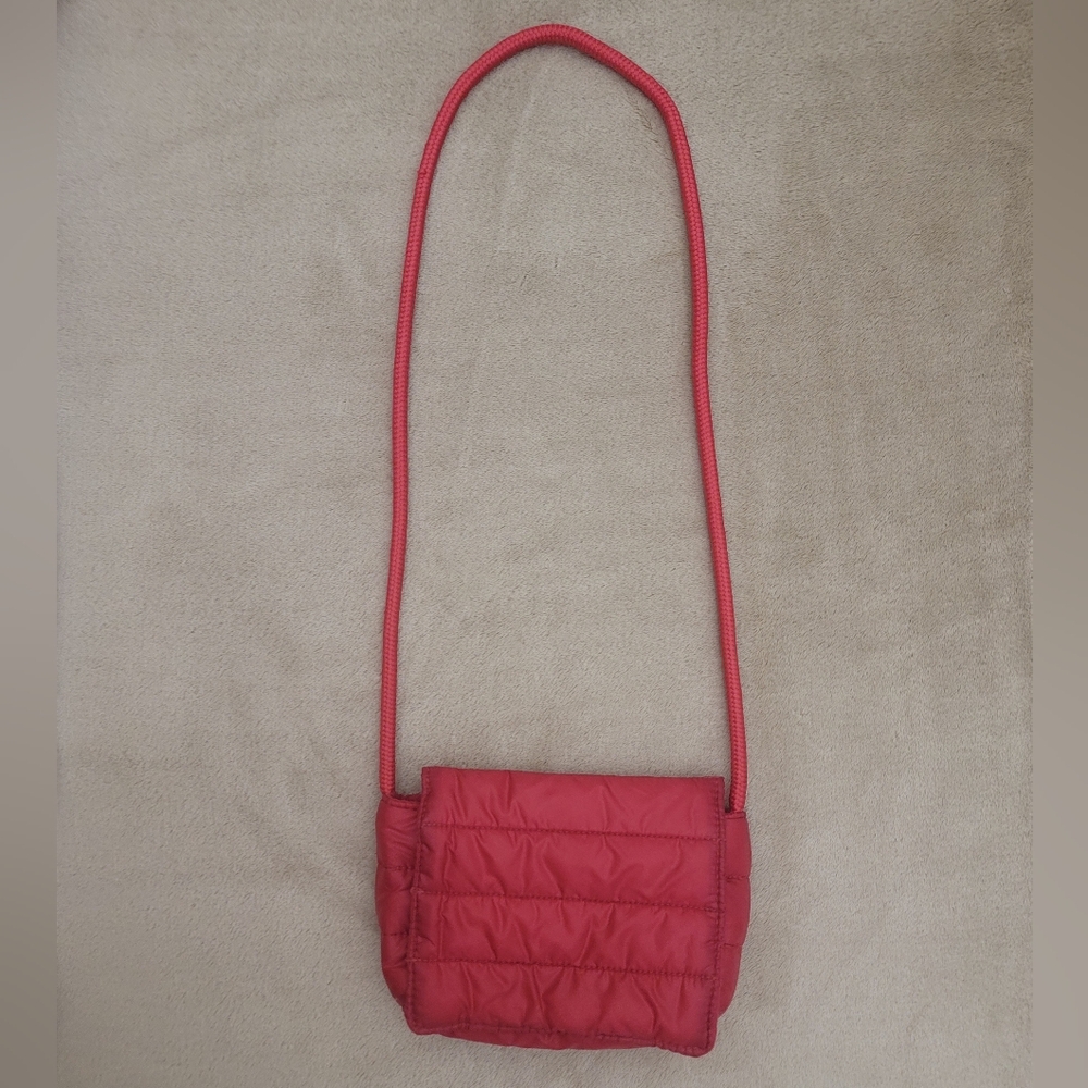 Zara Girl Red Puffer Bag